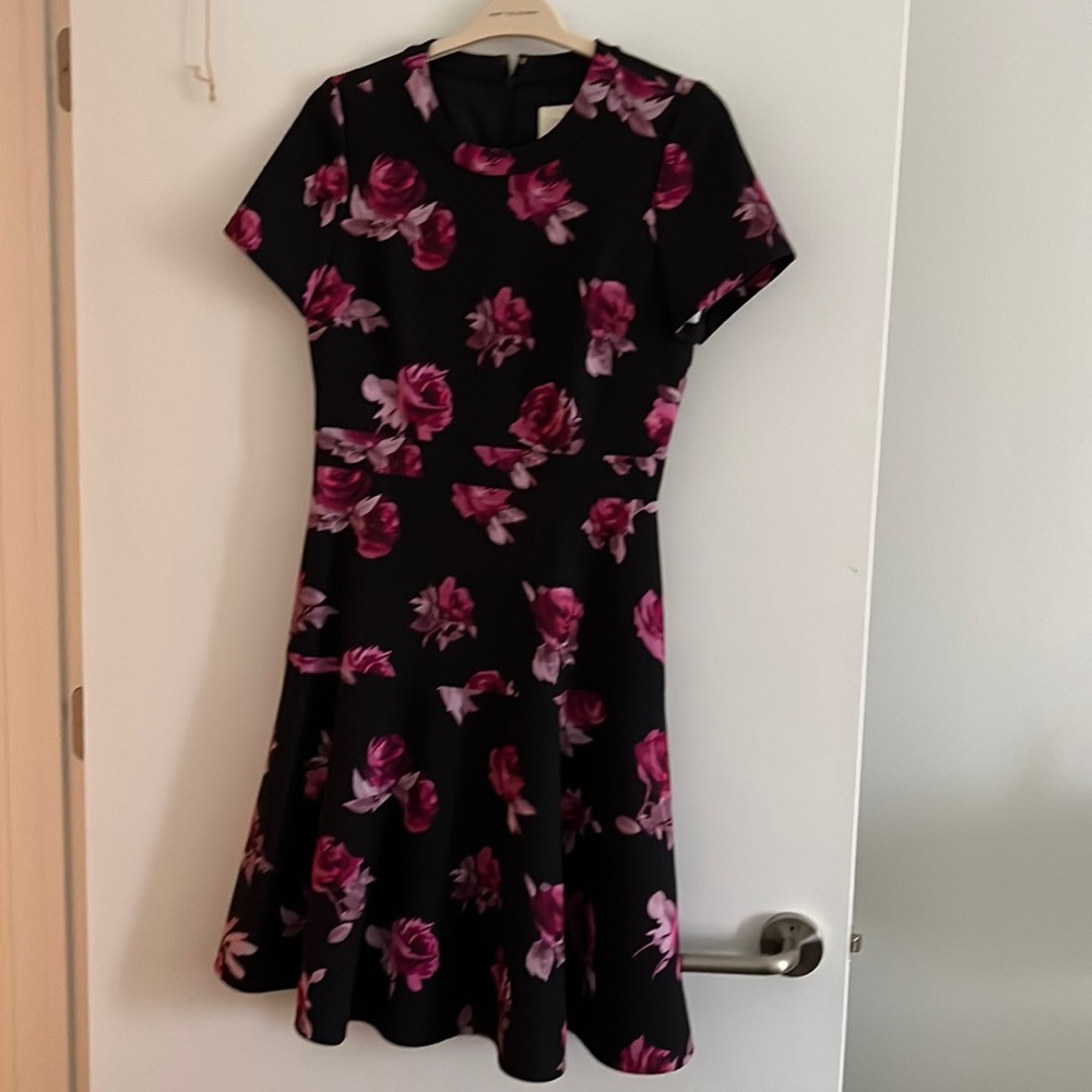 Kate Spade Floral fit n flare dress
